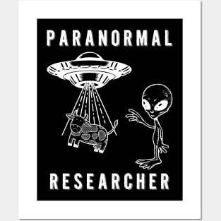 Paranormal Researcher Posters and Art